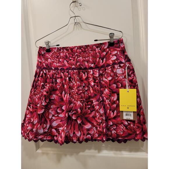 KiKa Vargas Scalloped Hem Mini Skirt - Picture 1 of 5